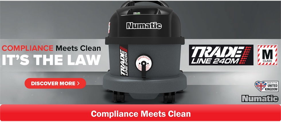 Compliance Meets Clean - Numatic TradeLine TRM 240