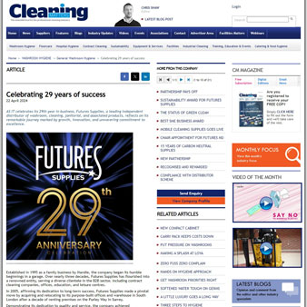 Futures Supplies Celebrating 29 Years of Success