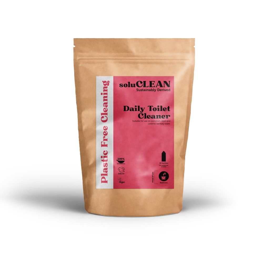 Soluclean - Sustainably Derived, Plastic free cleaning - Article 04