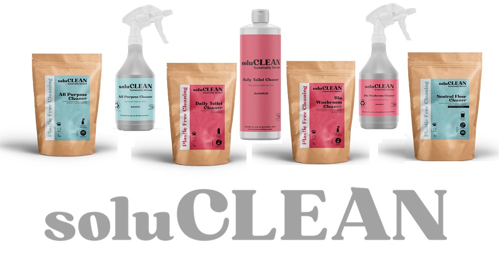 Soluclean - Sustainably Derived, Plastic free cleaning - Article 01