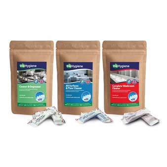 UKs First Biological Paper Cleaning Sachets