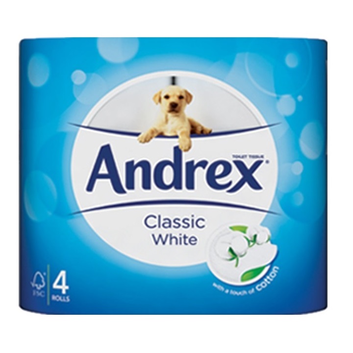Andrex 2 ply White Toilet Roll