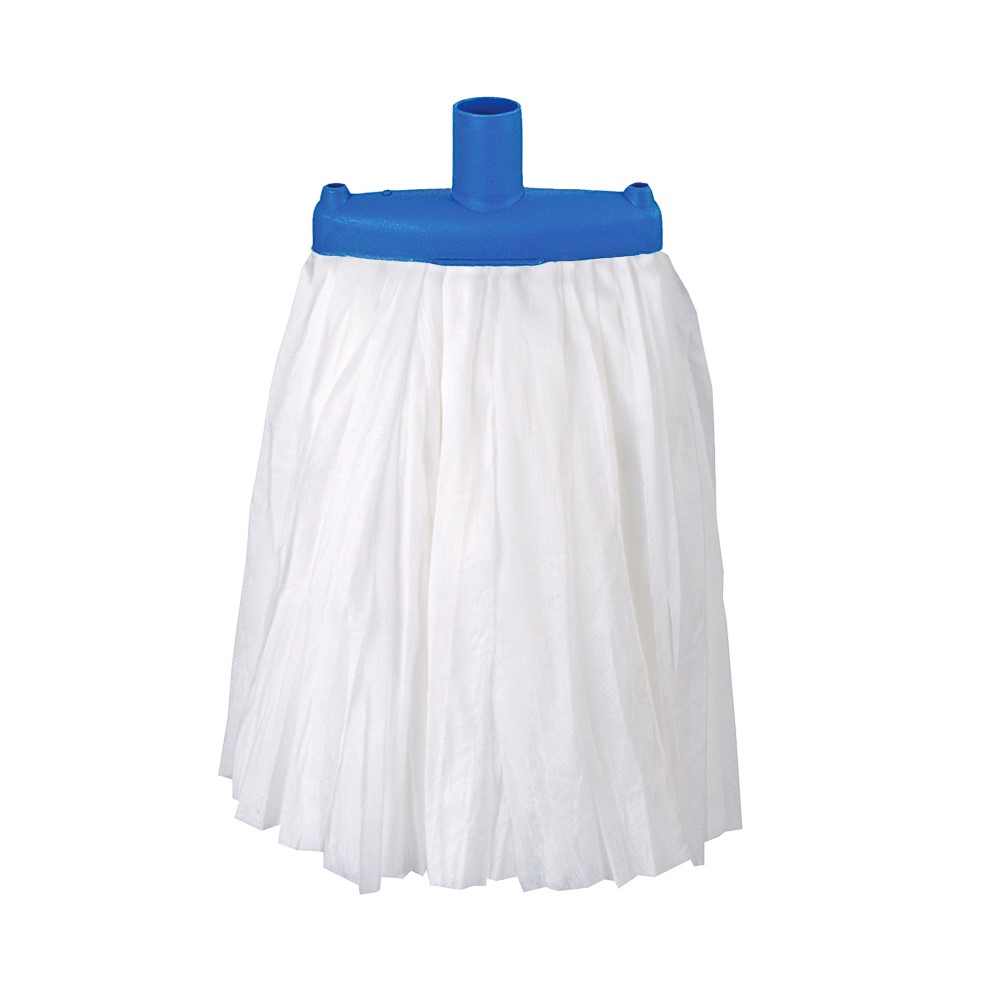 Big White Praire Mop Blue (Screw Fitting)