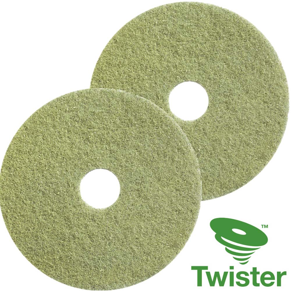 Twister Diamond Floor Pads 12&#39;&#39; Yellow