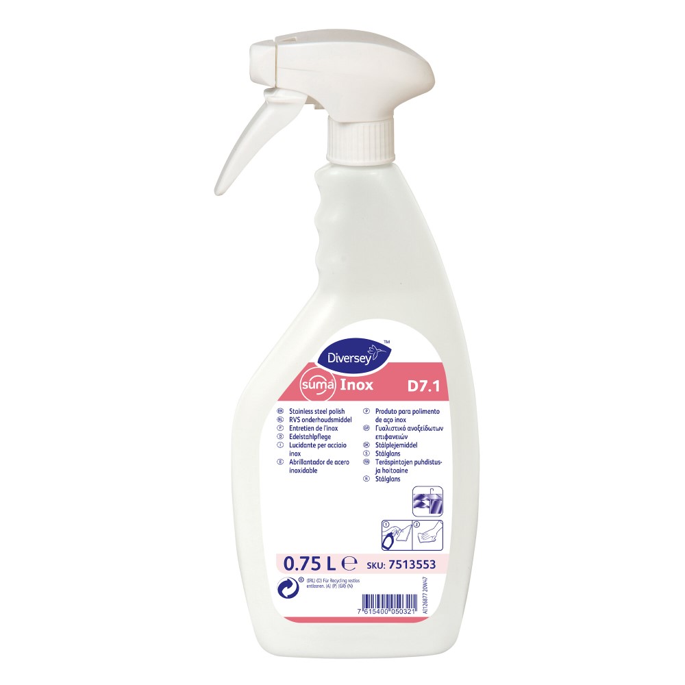 Suma Inox D7.1 Stainless Steel Polish 750ml
