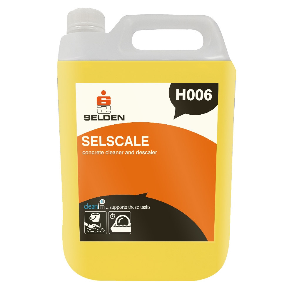 Selden Selscale Acid Concrete Cleaner 5L  - CONTROLLED PRODUCT - A COMPLETED REGULATED PRODUCTS FORM IS REQUIRED TO PURCHASE THIS PRODUCT