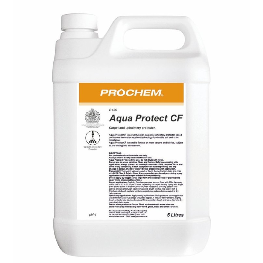 Prochem Aqua Protect CF 5L Carpet + Upholstery Protector (Fluoroseal)