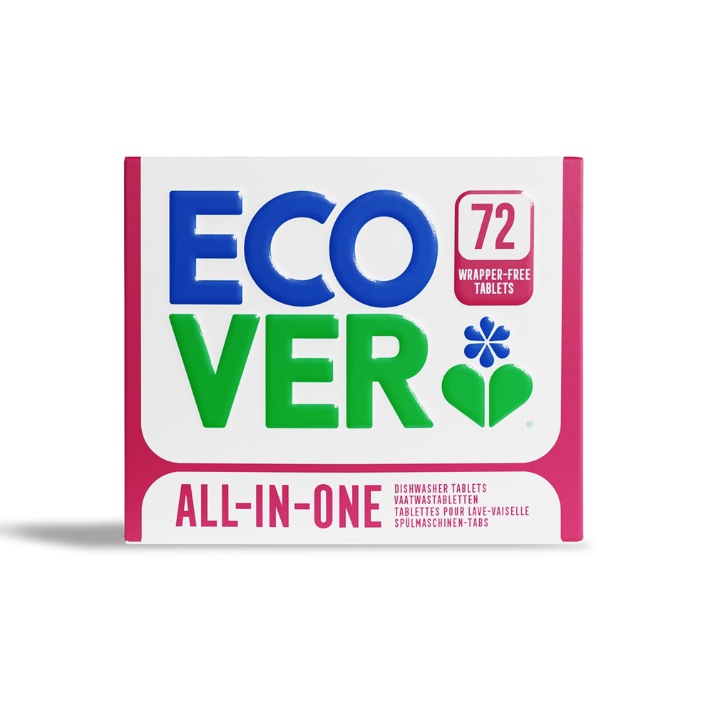 NEW Ecover All in One Dishwasher Tablets - Wrapper Free