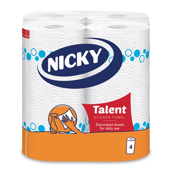 Nicky Talent 46 Sheet Kitchen Rolls