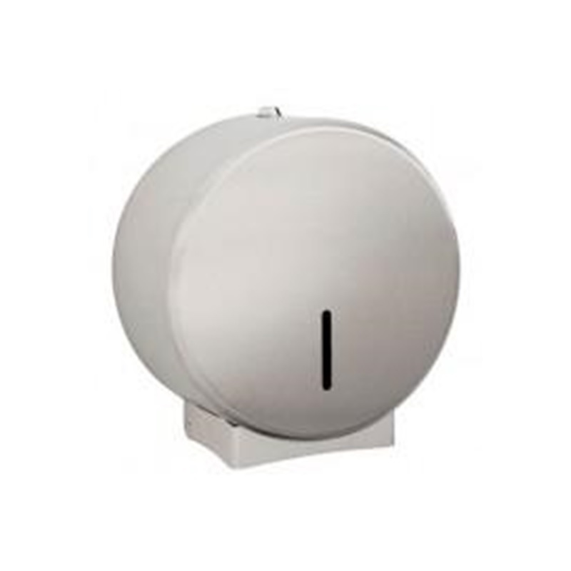 Brushed Stainless Steel Jumbo Toilet Roll Disp