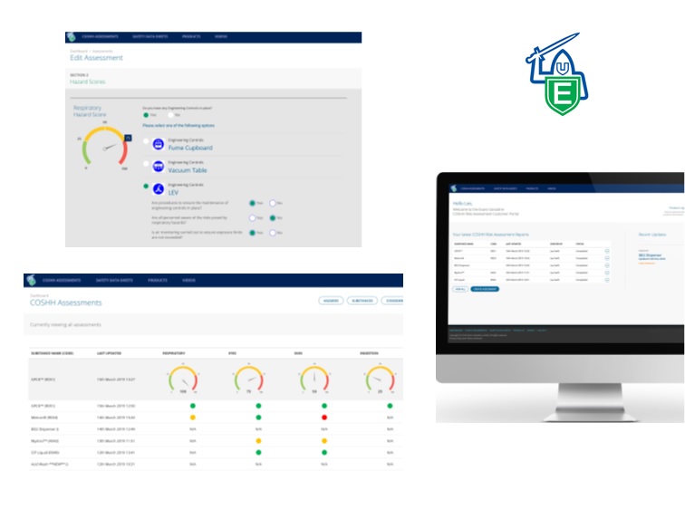 Evans Vanodine COSHH Risk Assessment Portal