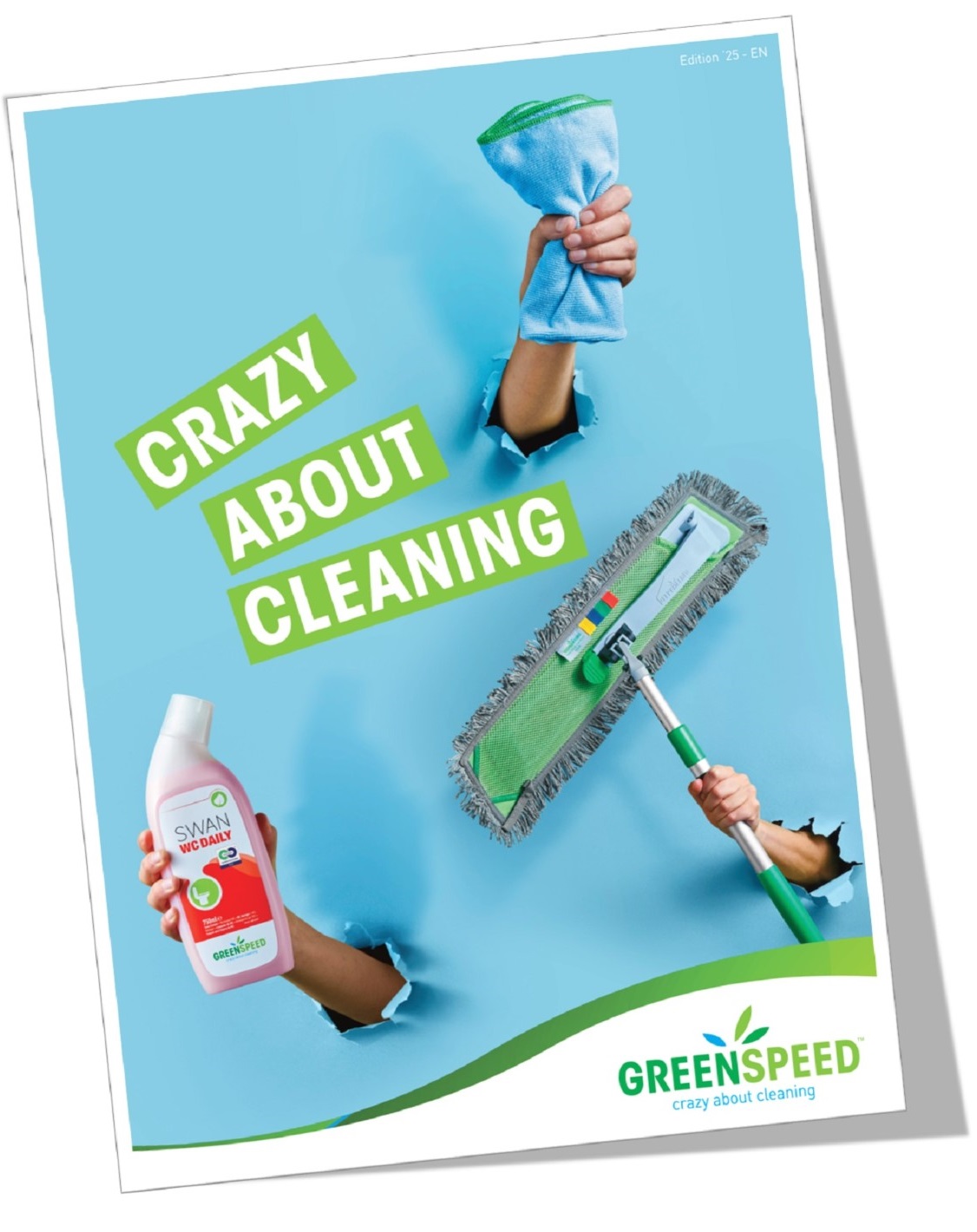Brochures - Greenspeed - Crazy About Cleaning Brochure
