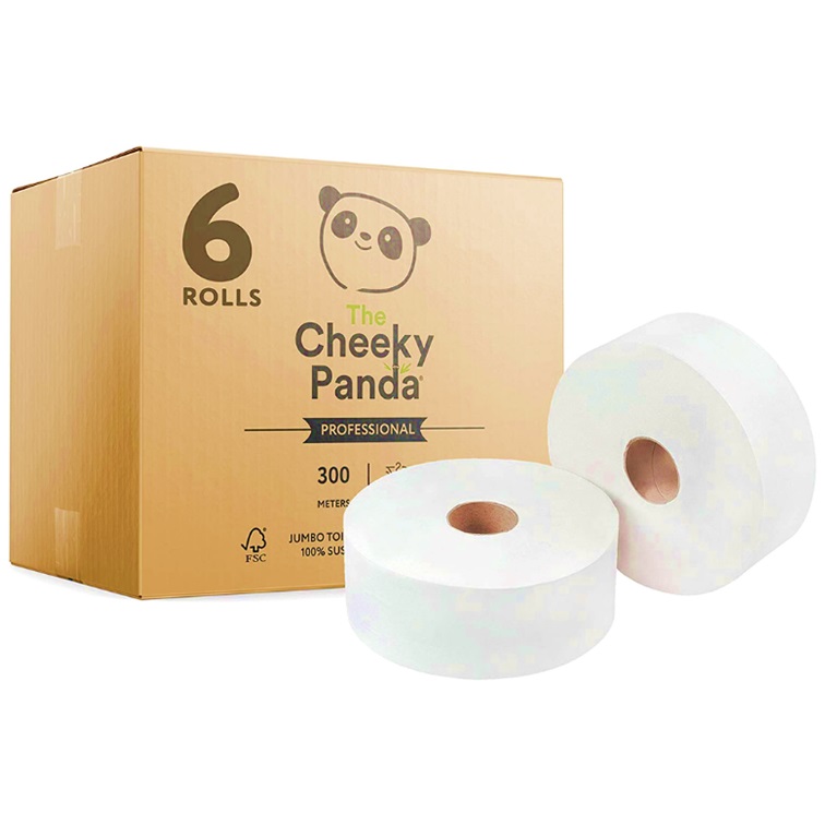 Cheeky Panda Professional Maxi Jumbo Bamboo Toilet Roll
