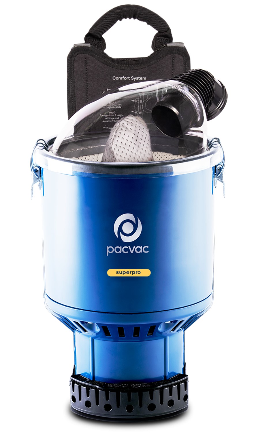 Pacvac Superpro - Corded Backpack Vacuum Cleaner