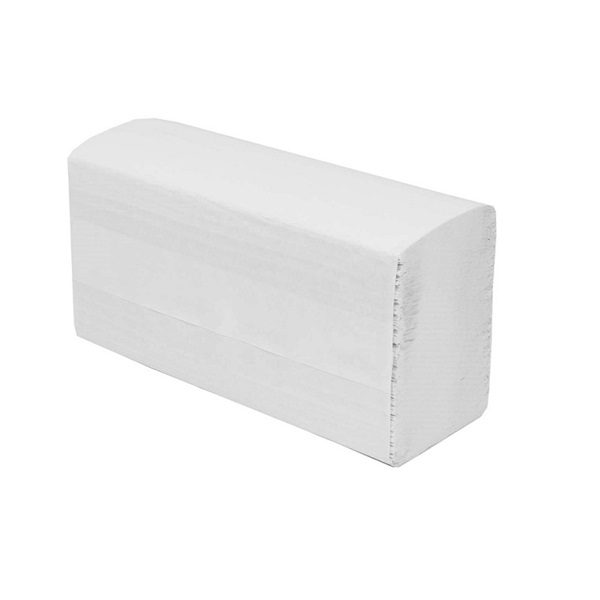 Click for a bigger picture.2ply White V-Fold Hand Towels