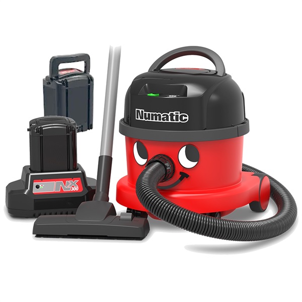 Click for a bigger picture.Numatic NBV240NX Cordless Battery Vacuum Includes 2x NX300 Batteries