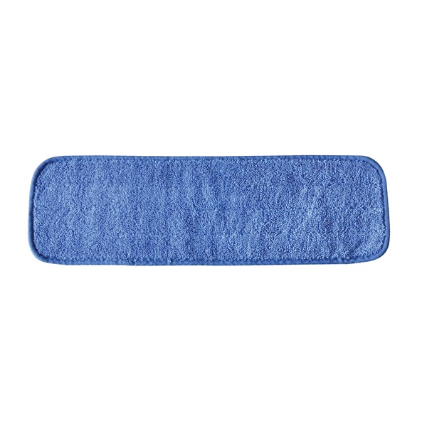 Click for a bigger picture.SYR Microfibre Flat Mop Head For Rapid Mop (Blue - Cleaning)