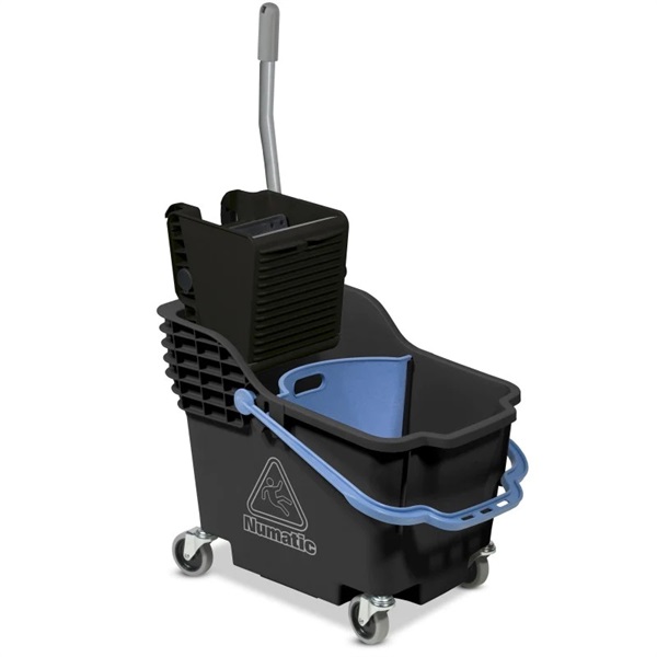 Click for a bigger picture.Numatic HB1812R Hi-BakMop Bucket & Wringer Blue