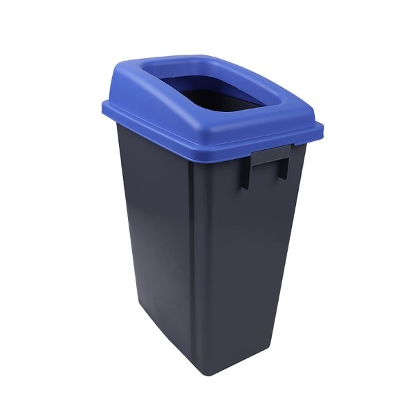 Click for a bigger picture.60L Recycling Buddy Bin With Blue Lid