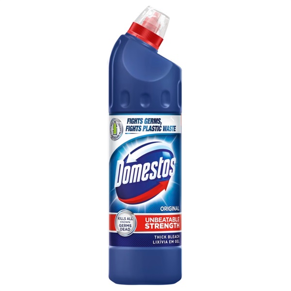 Click for a bigger picture.Domestos Thick Bleach 750ML