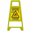 xx ''Caution Wet Floor'' Sign  - Made with 100% Recycled Plastic